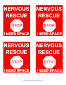 Nervous Rescue Tag Space