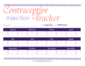 Contraceptive Injection Tracker