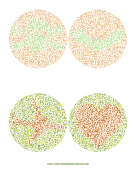 Green Color Blind Test Pictures