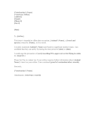 Animal Fitness For Travel Letter