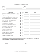 Covid Attestation Form