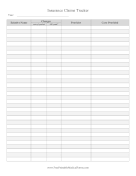 Family Insurance Claims Tracker